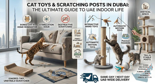 Best Cat Toys & Scratching Posts in Dubai: Keep Your Cat Happy