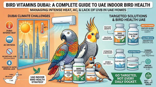 Keeping Birds Healthy in Dubai Heat: Supplements & Vitamins Guide