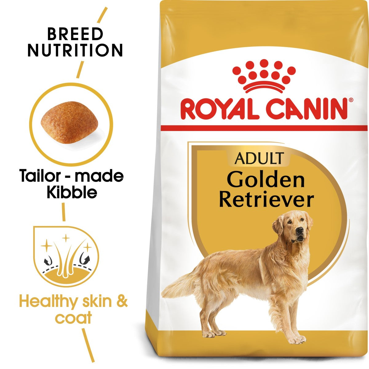 Dog Dry Food Royal Canin Golden Retriever Adult 12 KG