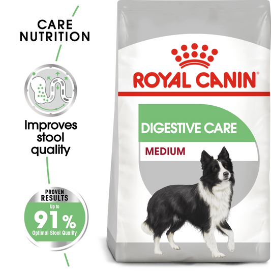 Dog Dry Food Royal Canin 12 KG for Medium Dogs - Digestive Care